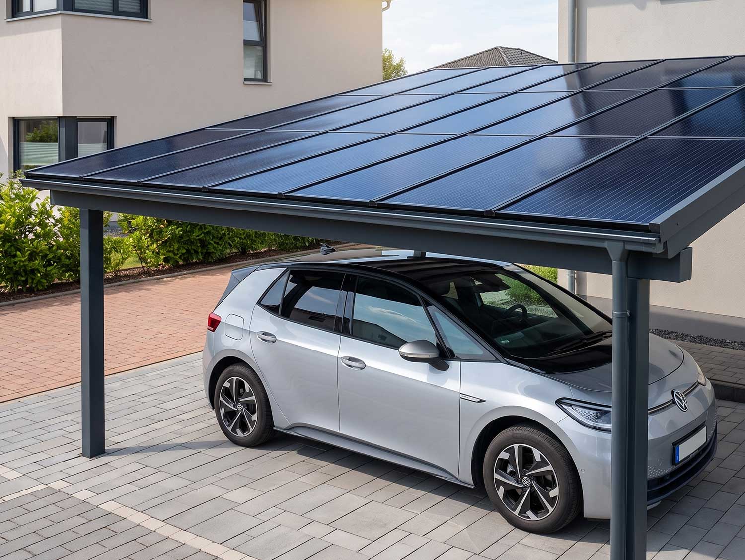 Pultdach-Carport S350