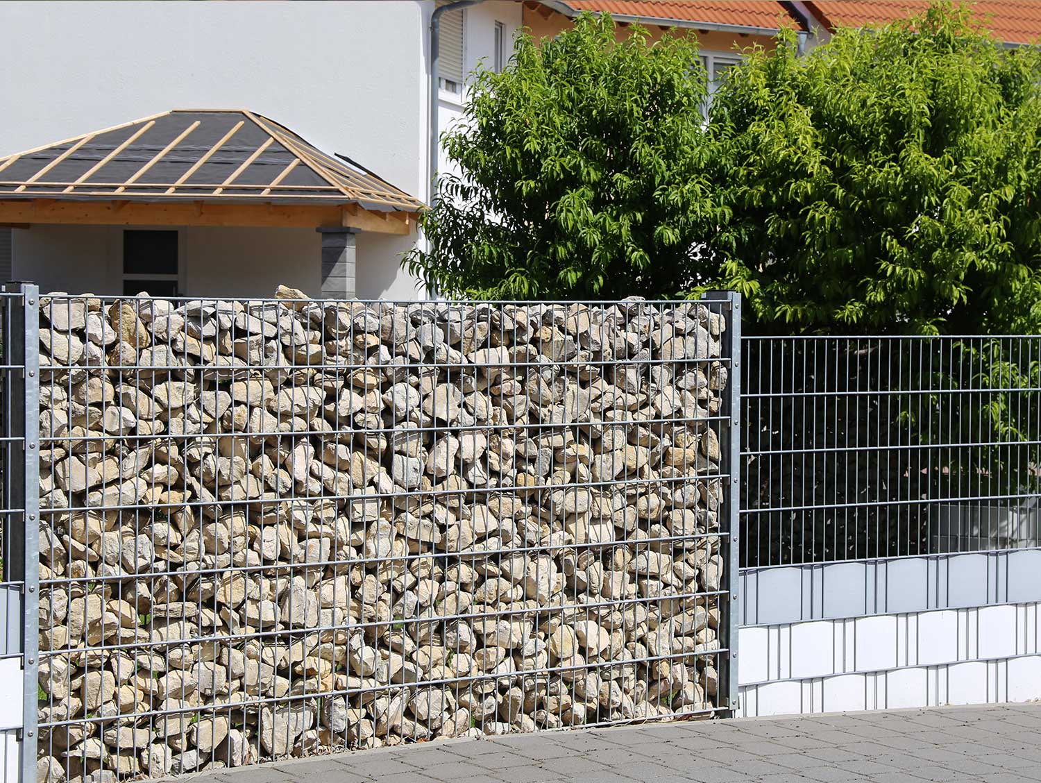 Gabionenzaun