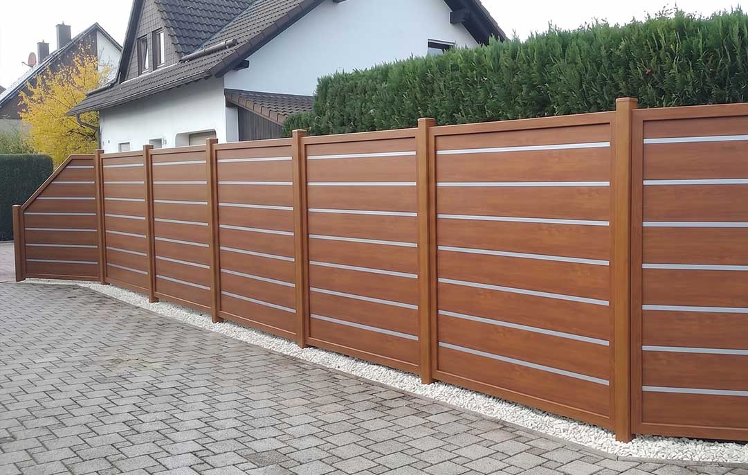 Sichtschutz aus Holz